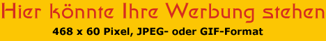 Hier k&ouml;nnte Ihre Werbung stehen