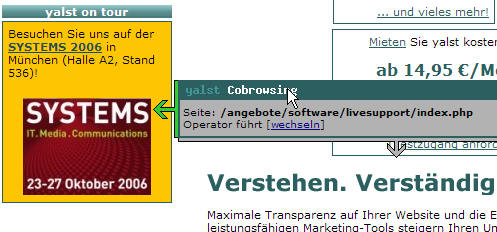 yalst-Cobrowsing (ohne Plugins)