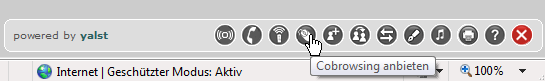 yalst-Cobrowsing (ohne Plugins)