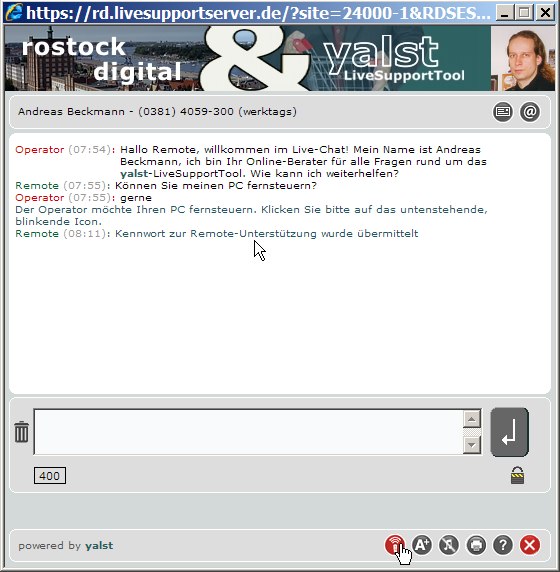 yalst-WinApp - Einstellungen