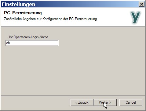 yalst-WinApp - Konfigurationsassistent