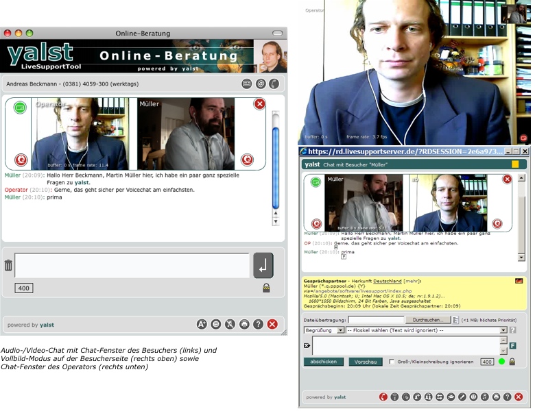 Audio-/Video-Chats
