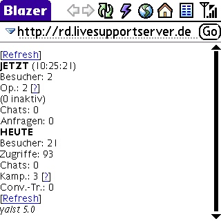 WAP-Screenshot