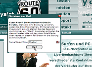 Einladung des Besuchers zum Chat (aktiver Chat)